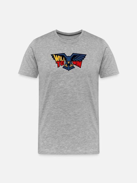 Will to Win Arend - Men's Premium Organic T-Shirt - heather grey