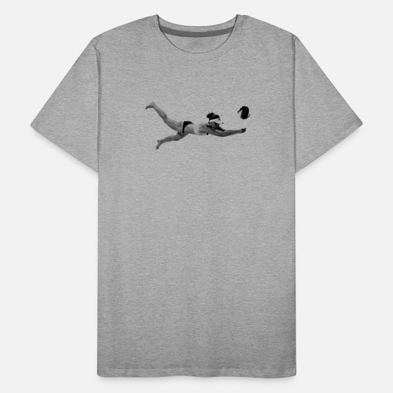 Beach-volley T-shirt bio Premium Homme