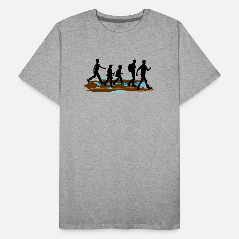 Groupe Wadlopers – Aventure dans la boue T-shirt bio Premium Homme