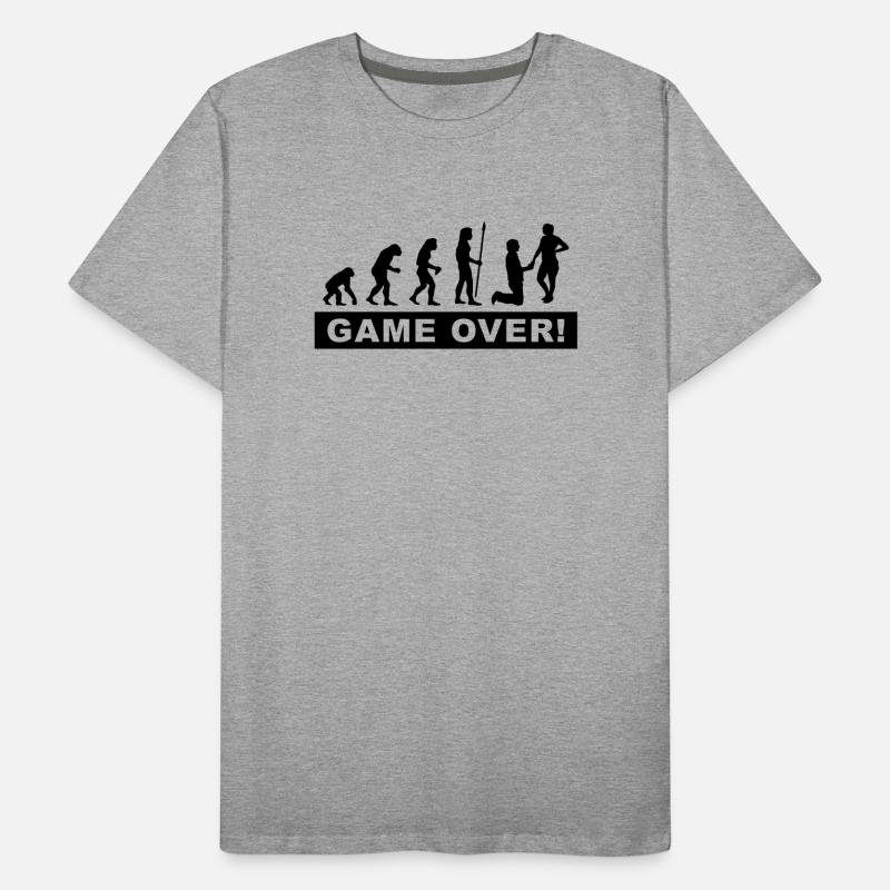 evolution_wedding Men's Premium Organic T-Shirt
