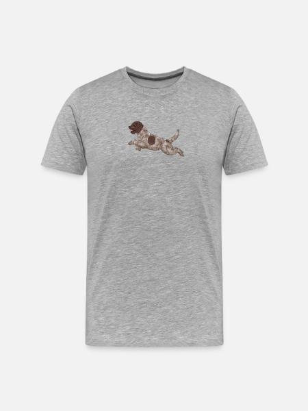 lagottovain5 - T-shirt bio Premium Homme - gris chiné