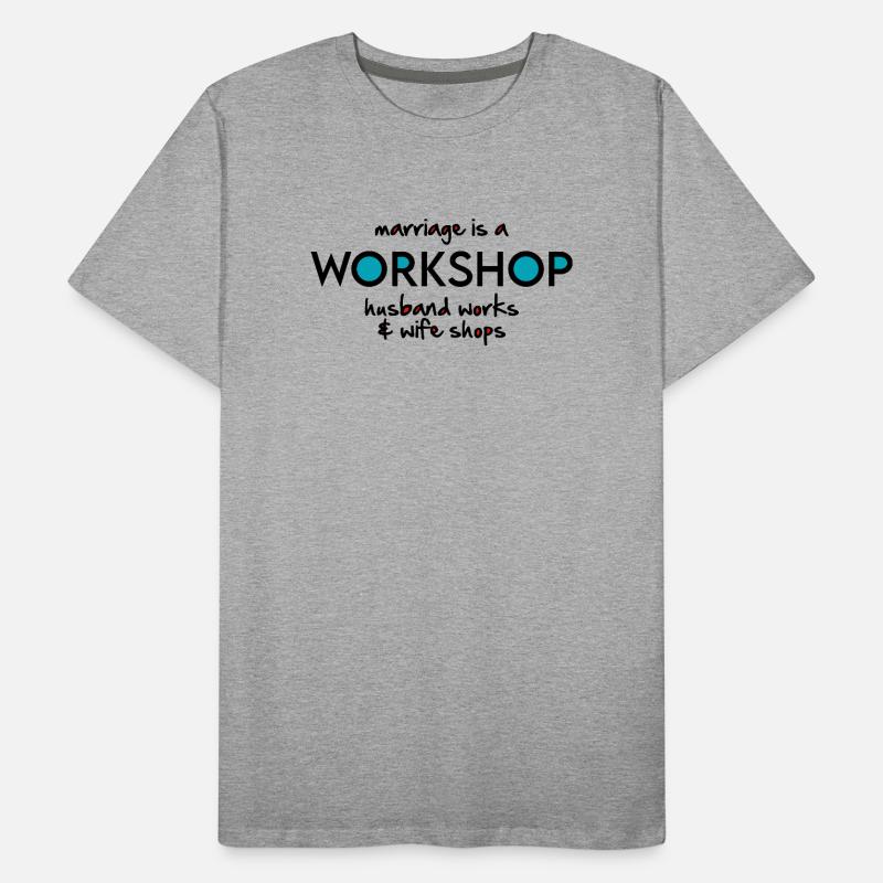 Workshop Men's Premium Organic T-Shirt
