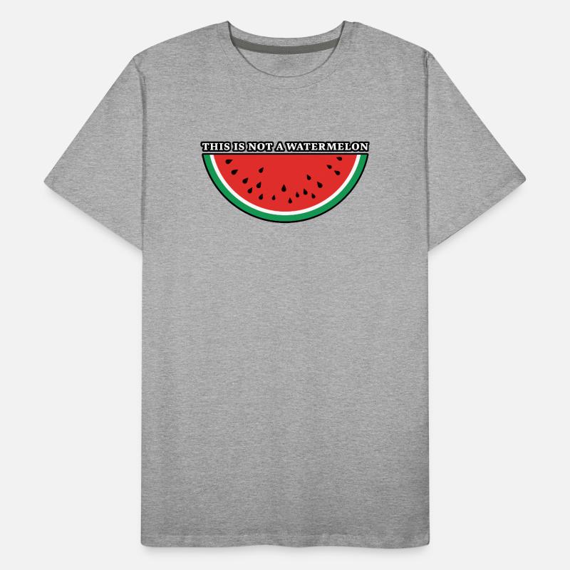 This Is Not A Watermelon T-shirt bio Premium Homme