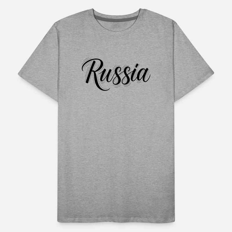 Russie T-shirt bio Premium Homme