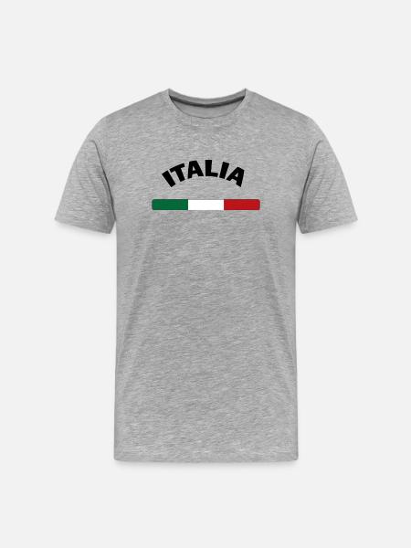 Italia - T-shirt bio Premium Homme - gris chiné