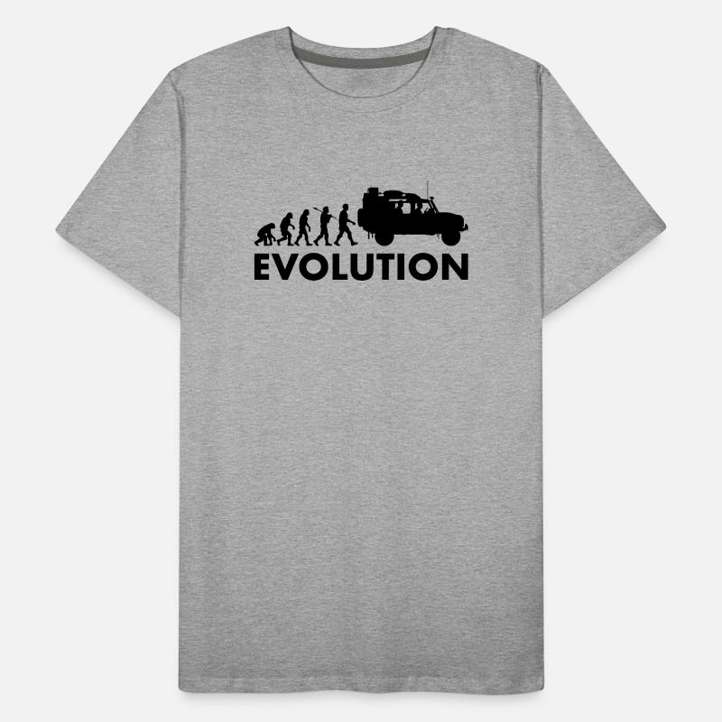 Defender 110 Offroad Evolution Männer Premium Bio T-Shirt