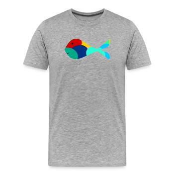 anniversary. Anniversary Decade. humor. funny - Men's Premium Organic T-Shirt - heather grey - Front - Damien (186cm)
