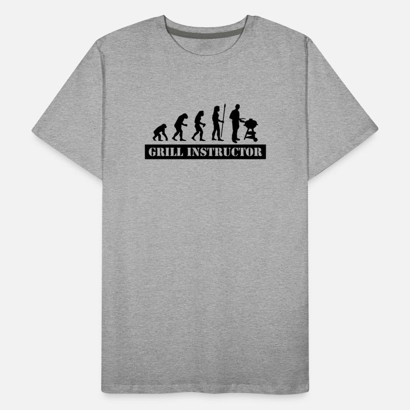 évolution gril instructeur T-shirt bio Premium Homme