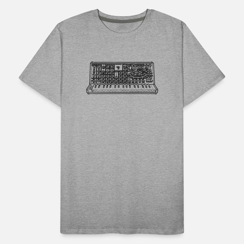 Synth Männer Premium Bio T-Shirt