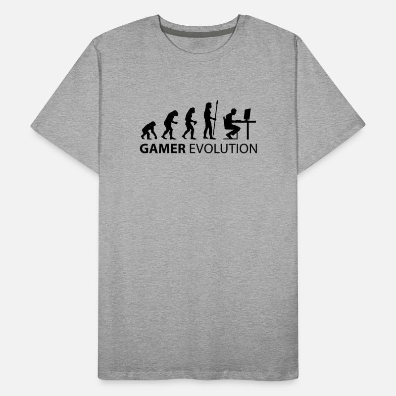 gamer evolution Männer Premium Bio T-Shirt