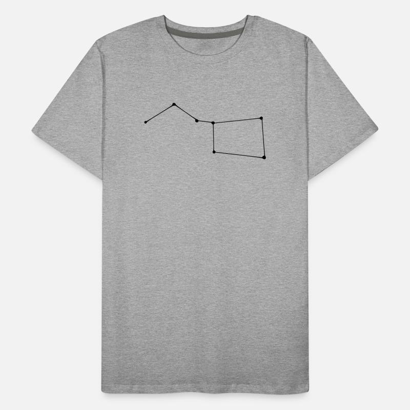 Constellation Big Dipper Men's Premium Organic T-Shirt