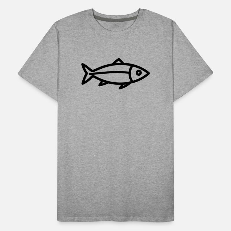hareng T-shirt bio Premium Homme