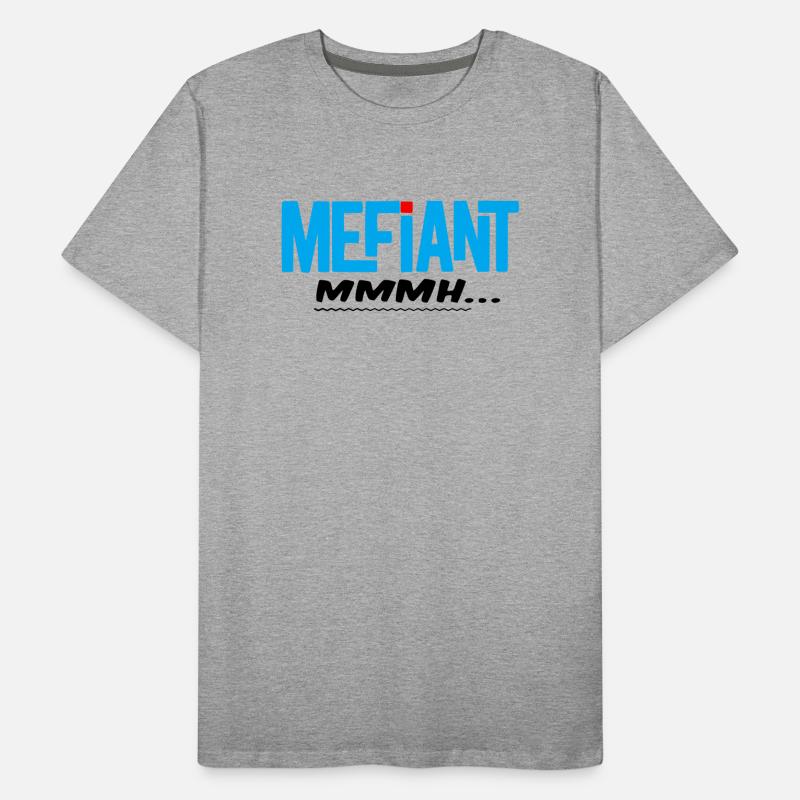 Méfiant T-shirt bio Premium Homme