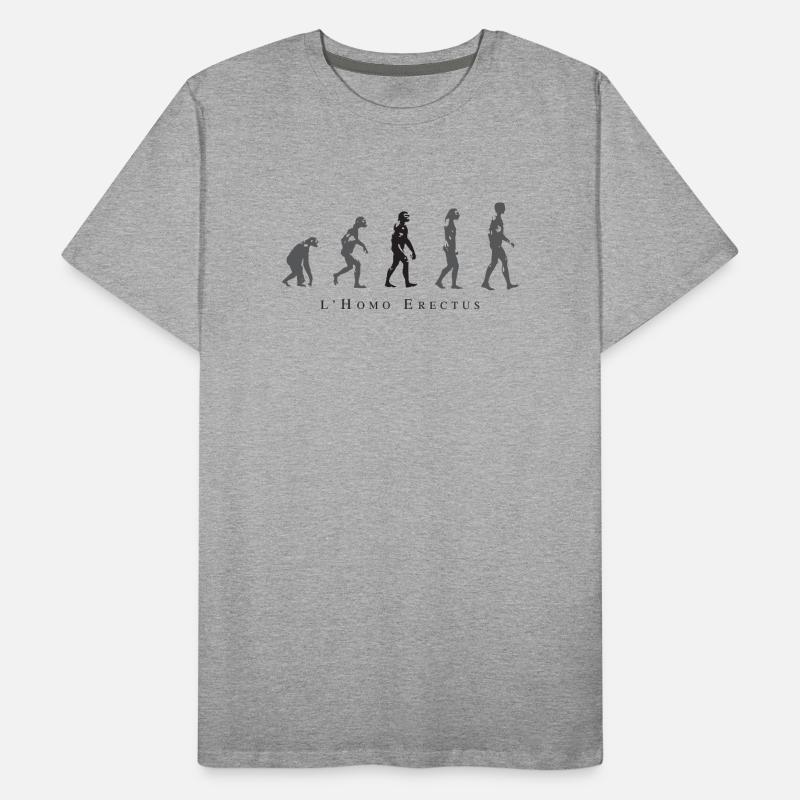 Évolution de la Position Humaine T-shirt bio Premium Homme
