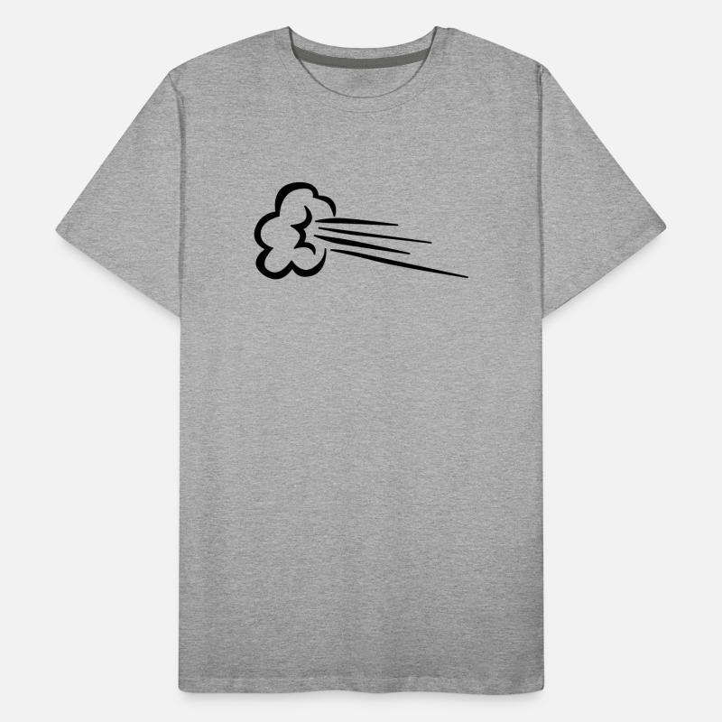 Comic Effekt Geschwindigkeit Männer Premium Bio T-Shirt