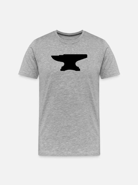 Anvil - T-shirt bio Premium Homme - gris chiné