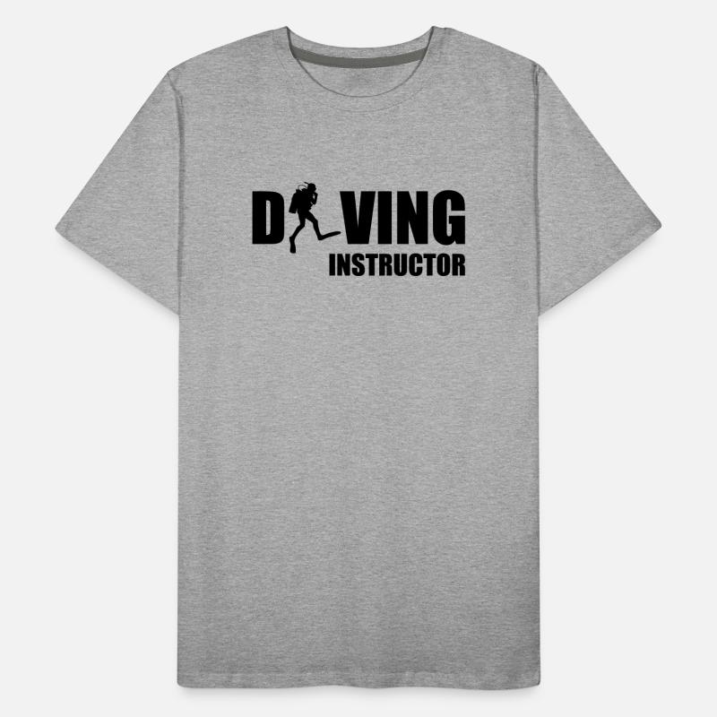 Diving Instructor T-shirt bio Premium Homme