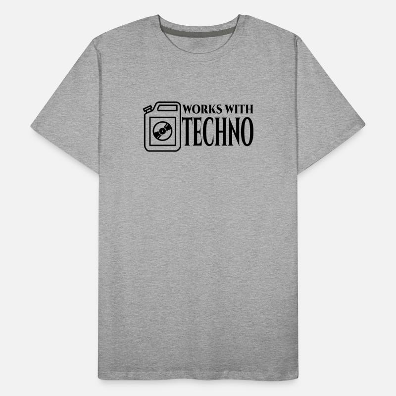 Techno Fuel Men's Premium Organic T-Shirt