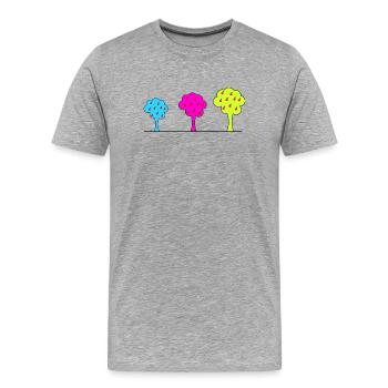 anniversary. Anniversary Decade. humor. funny - Men's Premium Organic T-Shirt - heather grey - Front - Damien (186cm)