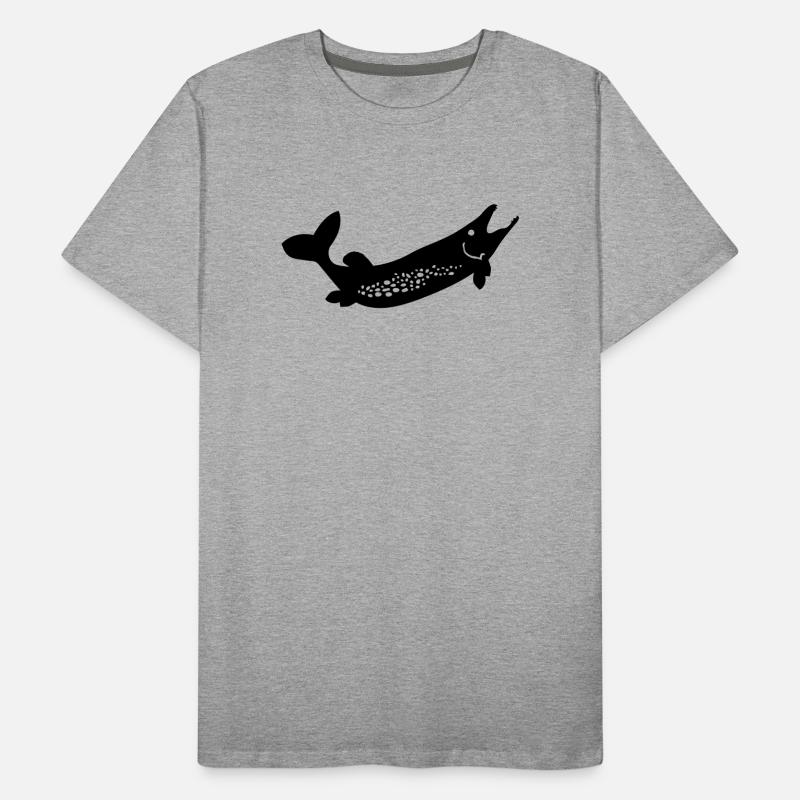 fish Men's Premium Organic T-Shirt