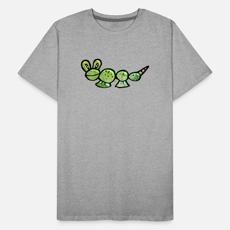 Chenille folle de Mars T-shirt bio Premium Homme