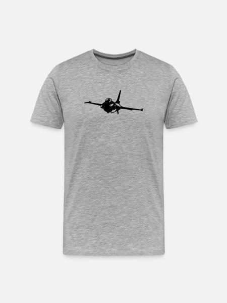 f_16 - T-shirt bio Premium Homme - gris chiné