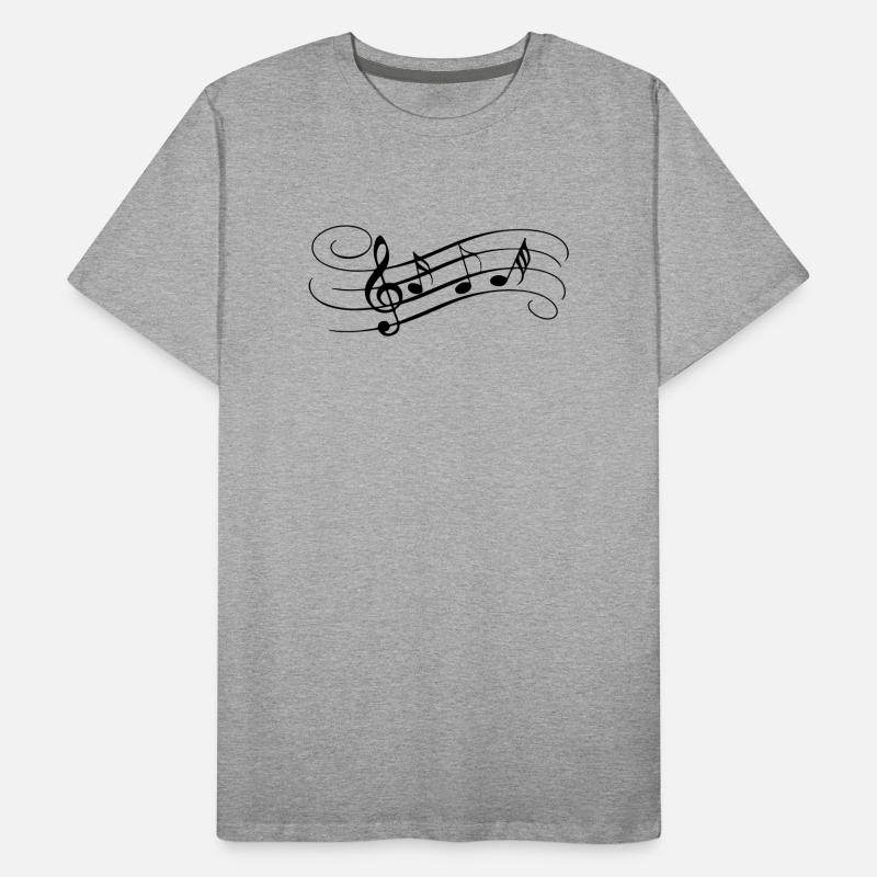 Envolée de notes T-shirt bio Premium Homme