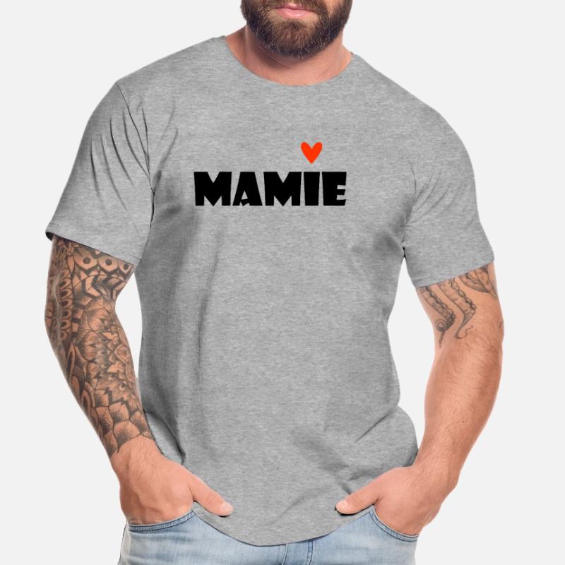 OMA. MAMA. GROSSMUTTER. MUTTERTAG. GESCHENK Männer Premium Bio T-Shirt