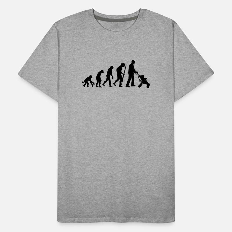 The development of the super-daddy Men's Premium Organic T-Shirt