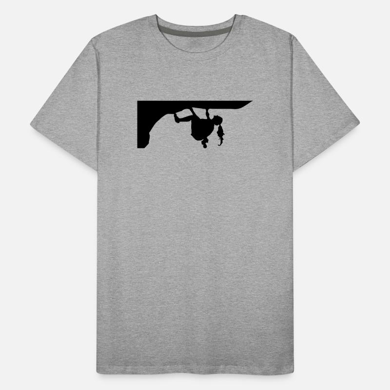 Climberin Männer Premium Bio T-Shirt