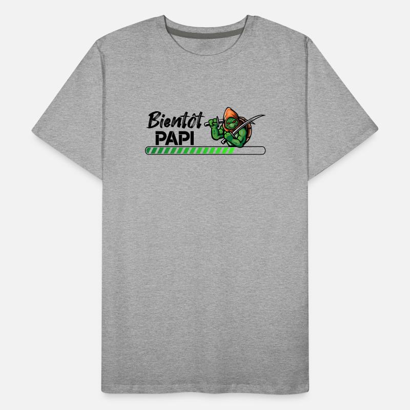 Bientôt papi ninja T-shirt bio Premium Homme