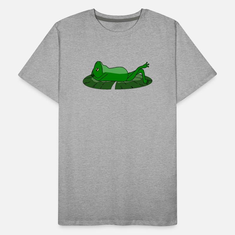 Frog Toad Chill Toad Men's Premium Organic T-Shirt