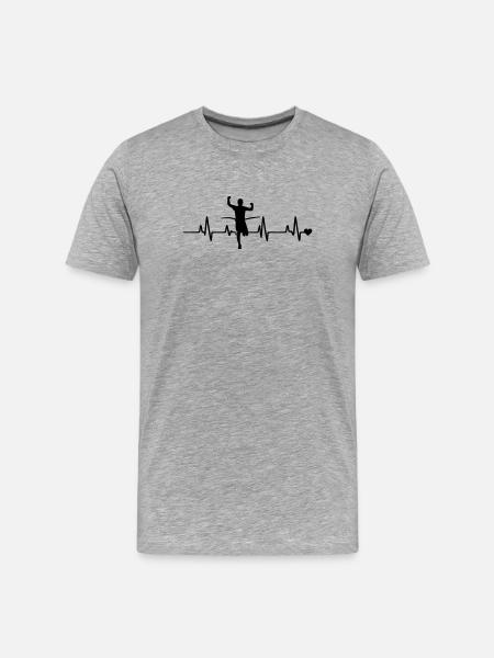 bishop - Men's Premium Organic T-Shirt - heather grey
