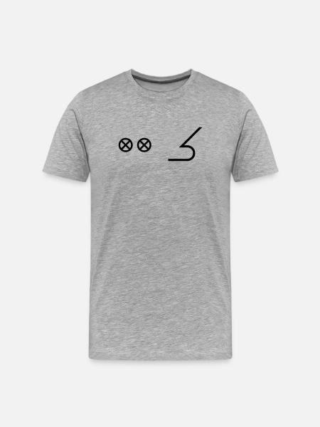 Bow Bow - Nautical Sailing Ships Captain - Men's Premium Organic T-Shirt - heather grey