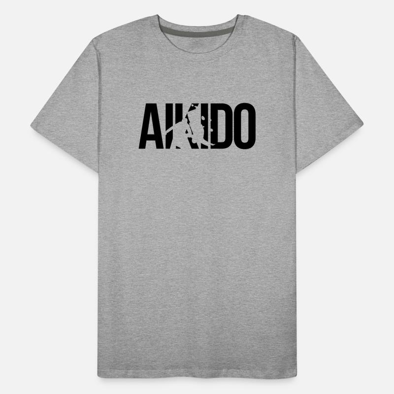 aikido Herre Premium T-shirt økologisk