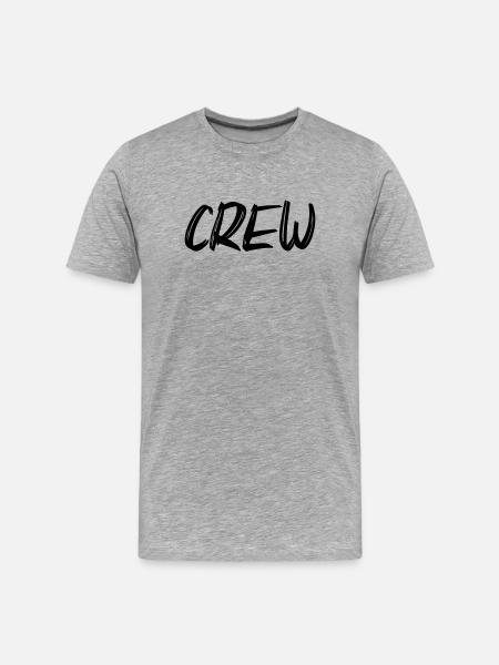 équipage - T-shirt bio Premium Homme - gris chiné