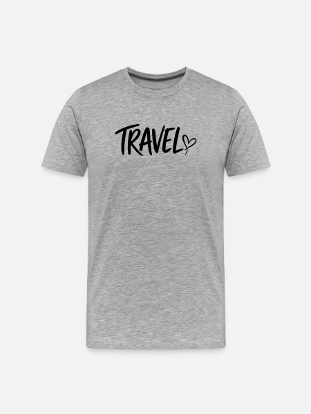 Voyager - T-shirt bio Premium Homme - gris chiné
