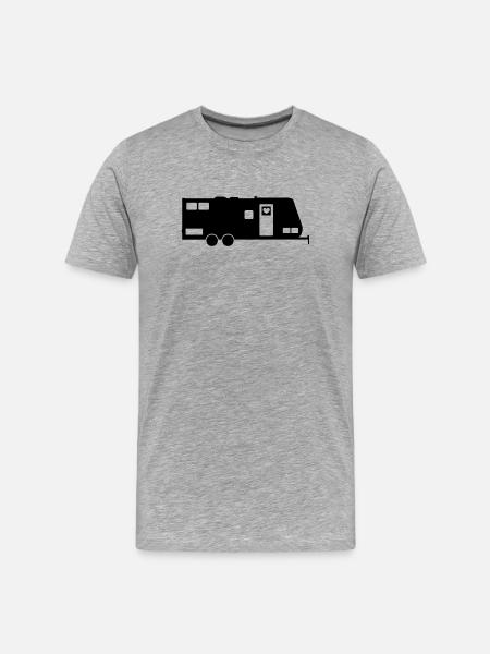Caravane - T-shirt bio Premium Homme - gris chiné