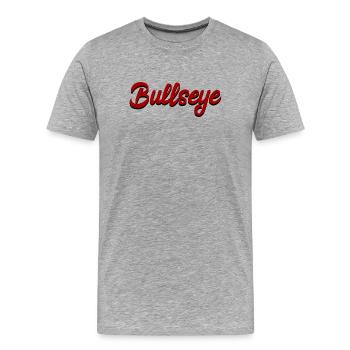 Darts, darts, darts, darts t-shirt, darts shirt - Men's Premium Organic T-Shirt - heather grey - Front - Damien (186cm)