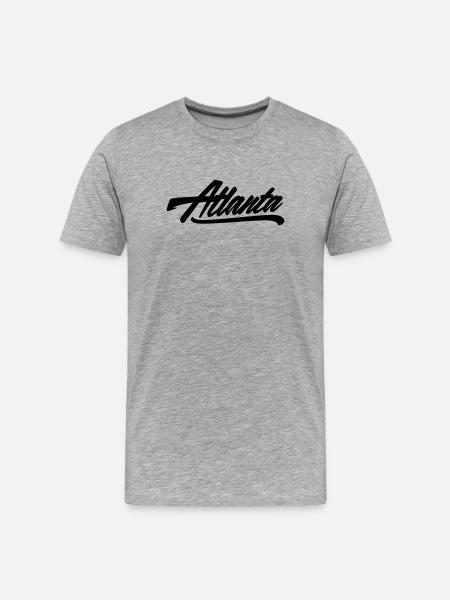 Chemise Atlanta - T-shirt bio Premium Homme - gris chiné