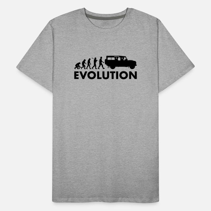 Defender 110 Evolution Männer Premium Bio T-Shirt