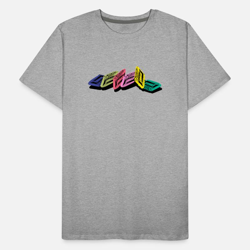Audio cassette Men's Premium Organic T-Shirt