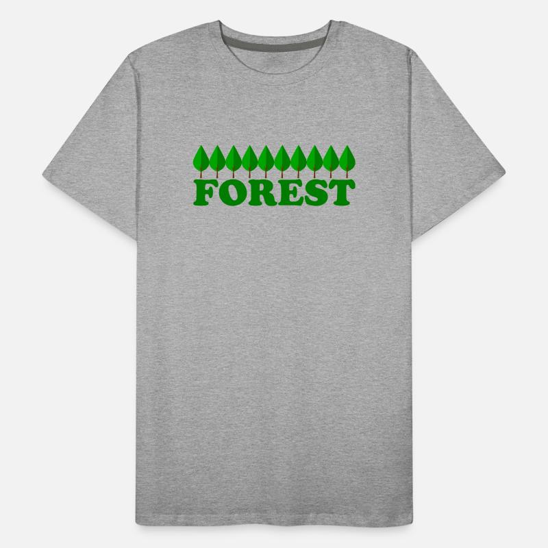FOREST Men's Premium Organic T-Shirt