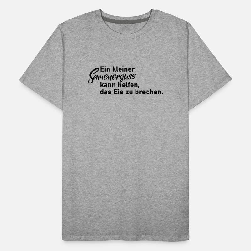 Eis brechen Männer Premium Bio T-Shirt