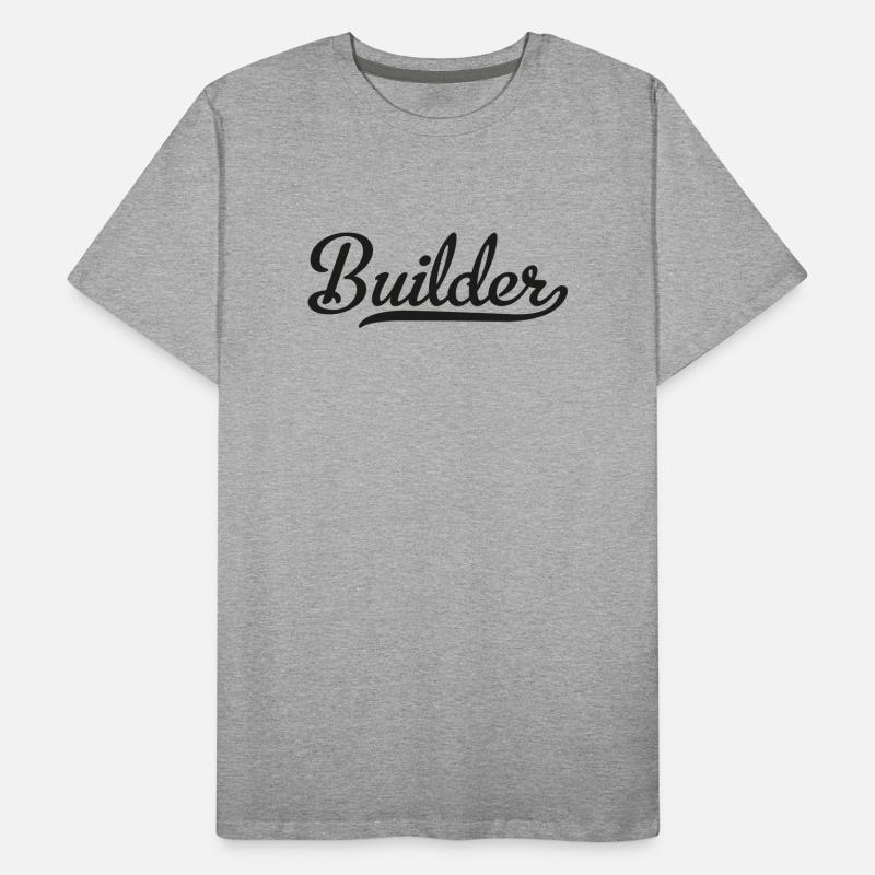 Builder Men's Premium Organic T-Shirt