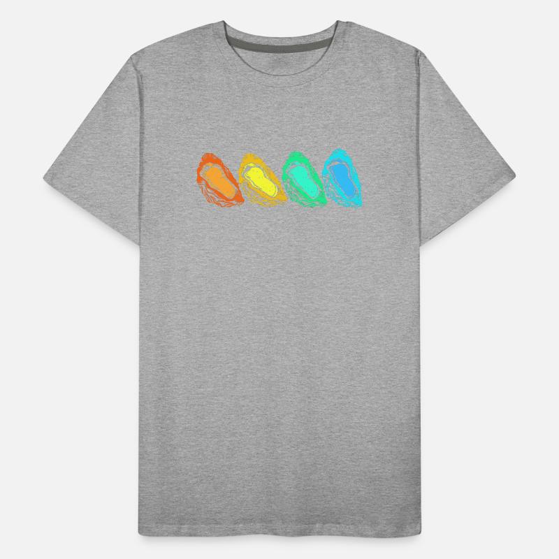 Austern Männer Premium Bio T-Shirt