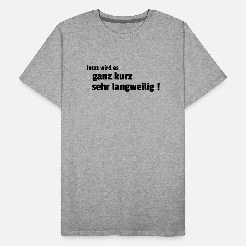 boring Men's Premium Organic T-Shirt