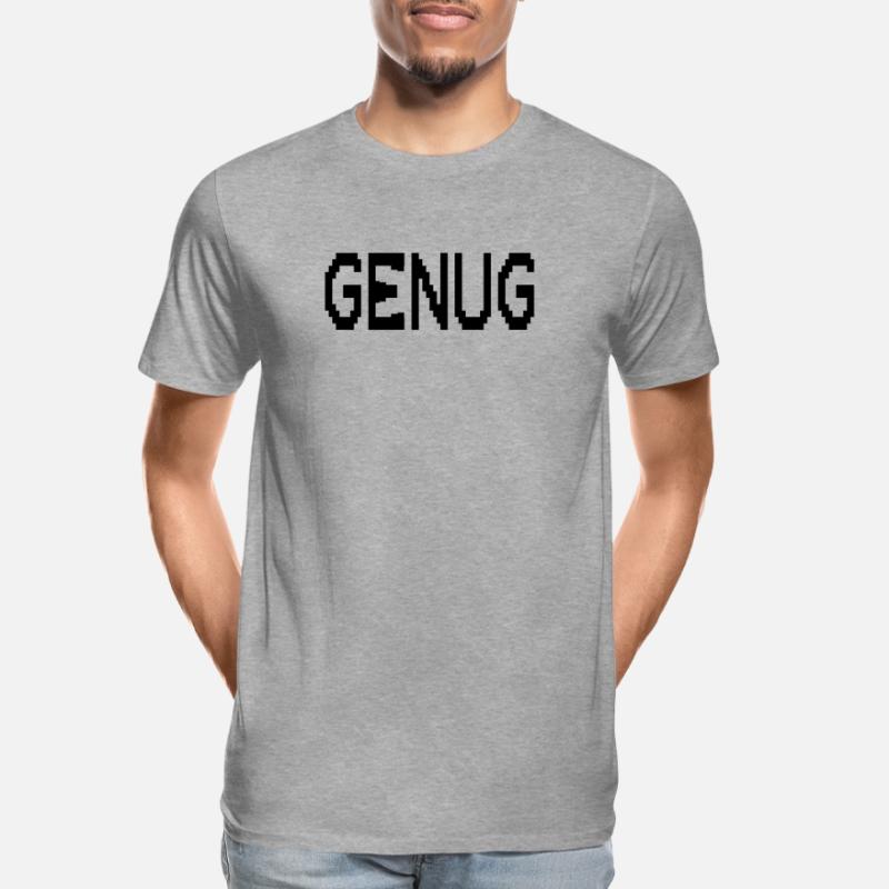 Assez de pleine conscience T-shirt bio Premium Homme