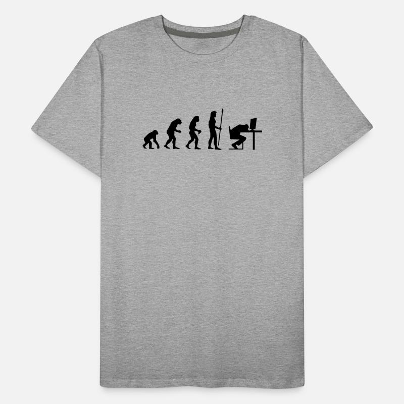 evolution_pc_4 Männer Premium Bio T-Shirt