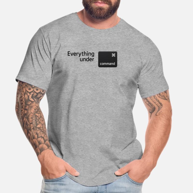 Everything under command Men's Premium Organic T-Shirt